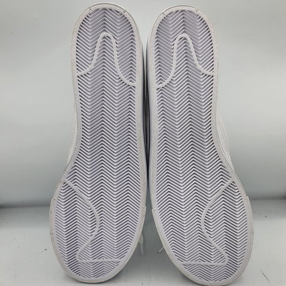 Nike Court Legacy Mens 14 White Black Canvas Casual Shoes Sneaker CW6539-101 main image 12